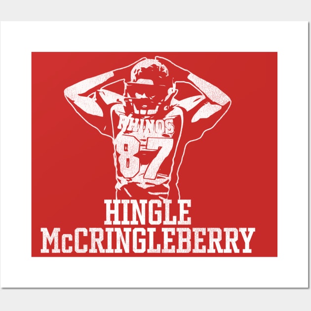 Hingle McCringleberry Excessive Touchdown Dance Wall Art by darklordpug